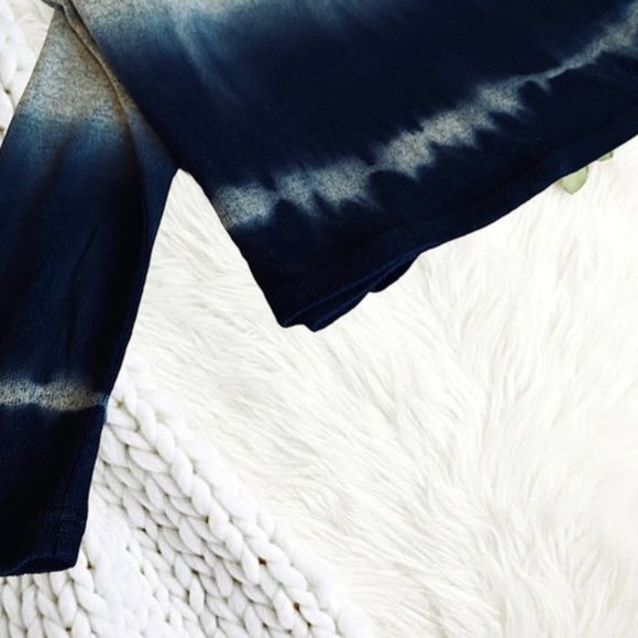 ROXY Super Soft Staying True Crew Dip Dye Long Sleeve PJ TOP Only - Picture 9 of 12